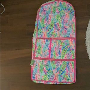 NEVER USED lily pulitzer dress carrier bag.